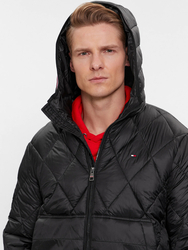 Tommy Hilfiger pánská černá bunda - XXL (BDS)