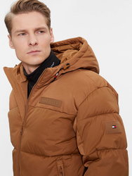 Tommy Hilfiger pánská hnědá bunda - XL (GWJ)