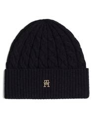 Tommy Hilfiger dámská tmavě modrá čepice  - OS (DW6)