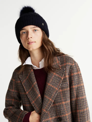 Tommy Hilfiger dámská tmavě modrá čepice - OS (DW6)