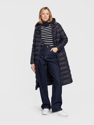Tommy Hilfiger dámská tmavě modrá bunda  - S (DW5)
