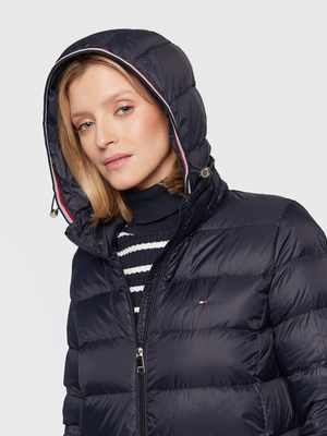 Tommy Hilfiger dámská tmavě modrá bunda  - S (DW5)