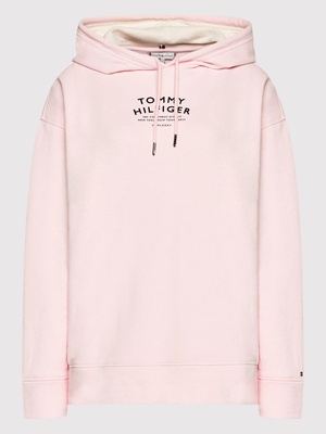 Tommy Hilfiger dámská růžová mikina - S (TOG)