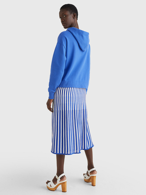 Tommy Hilfiger dámská modrá mikina - XL (C6M)