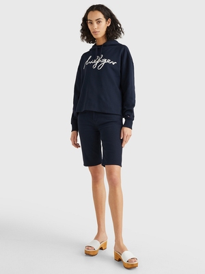 Tommy Hilfiger dámská tmavě modrá mikina - M (DW5)