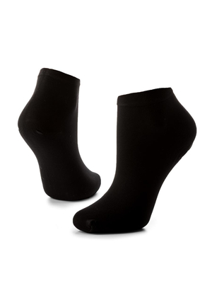 Tommy Hilfiger dámské černé ponožky 2 pack - 35 (BLACK)