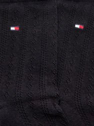 Tommy Hilfiger dámské černé ponožky - 35/38 (BLA)