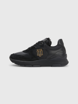 Tommy Hilfiger dámské černé tenisky - 37 (BDS)
