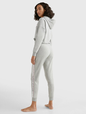 Tommy Hilfiger dámské šedé tepláky - L (P61)