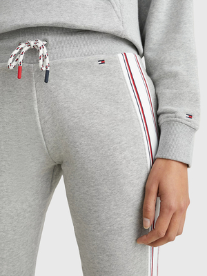 Tommy Hilfiger dámské šedé tepláky - L (P61)