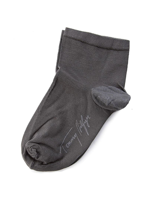 Tommy Hilfiger dámské šedé ponožky 2 pack - 35 (201)