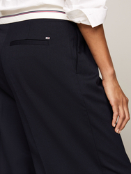 Tommy Hilfiger dámské tmavě modré kalhoty - 34/S (DW5)