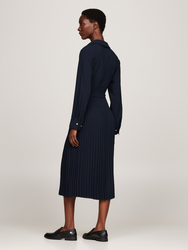 Tommy Hilfiger dámské tmavě modré šaty - 36 (DW5)