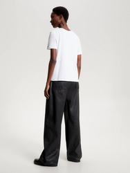 Tommy Hilfiger dámské bílé tričko - XS (YCF)