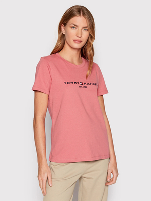 Tommy Hilfiger dámské starorůžové tričko - XS (T1A)