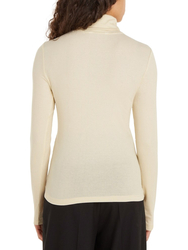 Tommy Hilfiger dámský béžový rolák - XS (AEX)