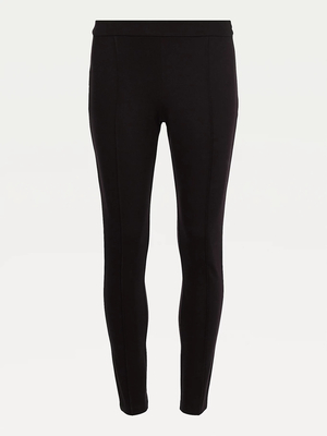 Tommy Hilfiger dámské černé kalhoty - 36 (BDS)
