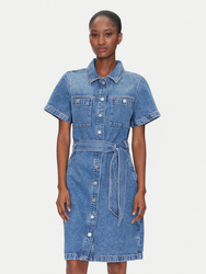 Tommy Hilfiger dámské džínové šaty - 34 (1A8)
