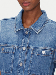 Tommy Hilfiger dámské džínové šaty - 34 (1A8)