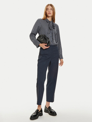 Tommy Hilfiger dámská tmavě modrá košile - 34/S (0GZ)