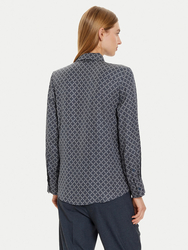 Tommy Hilfiger dámská tmavě modrá košile - 34/S (0GZ)