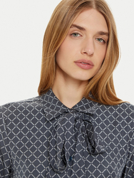 Tommy Hilfiger dámská tmavě modrá košile - 34/S (0GZ)