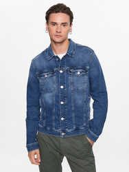 Tommy Jeans pánská modrá džínová bunda - M (1A5)