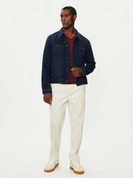 Tommy Hilfiger pánská tmavě modrá džínová bunda - S (1BU)
