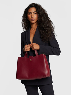 Tommy Hilfiger dámská vínová kabelka - OS (XJS)