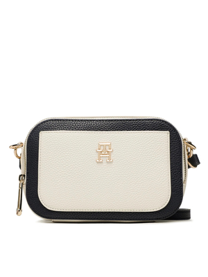 Tommy Hilfiger dámská bílá kabelka EMBLEM CAMERA BAG CB - OS (AC0)