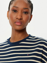 Tommy Hilfiger dámské pruhované šaty - XS (0BD)