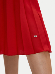 Tommy Hilfiger dámské červené šaty - L/S (XNN)