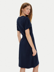 Tommy Hilfiger dámské tmavě modré šaty - L (C1G)
