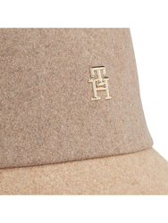 Tommy Hilfiger dámský béžový klobouk - OS (ABO)