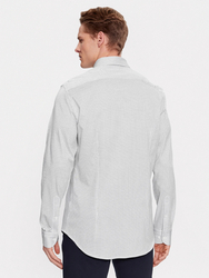 Tommy Hilfiger pánská bílá vzorovaná košile - 42/R (0IM)
