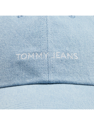 Tommy Jeans dámská modrá džínová kšiltovka - OS (0GY)