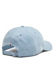 Tommy Jeans dámská modrá džínová kšiltovka - OS (0GY)