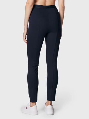 Tommy Hilfiger dámské tmavě modré legíny - 38/R (DW5)