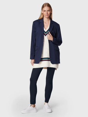 Tommy Hilfiger dámské tmavě modré legíny - 38/R (DW5)