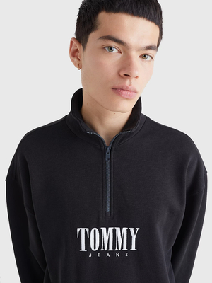 Tommy Jeans pánská černá mikina - M (BDS)