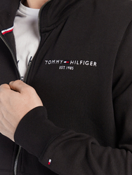 Tommy Hilfiger pánská černá mikina - XXXL (BDS)