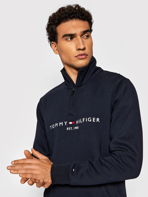 Tommy Hilfiger pánská tmavě modrá mikina - S (DW5)