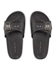 Tommy Hilfiger dámské černé pantofle - 36 (BDS)