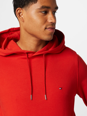 Tommy Hilfiger pánská červená mikina 1985 Hoody - L (XNJ)