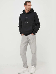 Tommy Hilfiger pánská černá mikina - XXL (BDS)