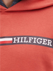Tommy Hilfiger pánská červená mikina - L (XM0)