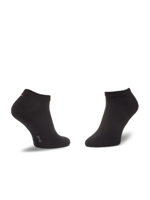 Tommy Hilfiger pánské černé  ponožky 2 pack - 39 (BLACK)