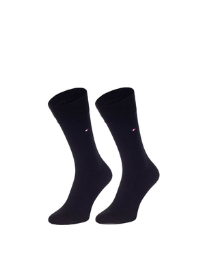 Tommy Hilfiger pánské šedo černé ponožky Box 3 pack  - 39 (002)
