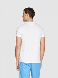 Tommy Hilfiger pánské bílé tričko - L (YBR)