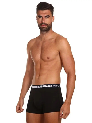 Tommy Hilfiger pánské černé boxerky 3 pack - L (0R9)